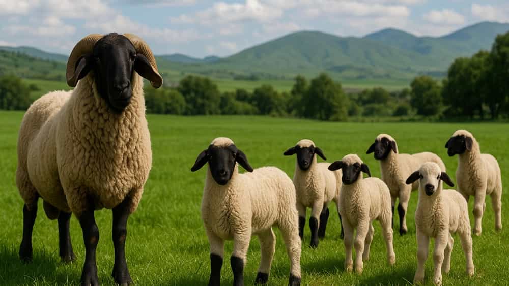 خرید گوسفند اصیل شال چند قلو زا با وزن بالا